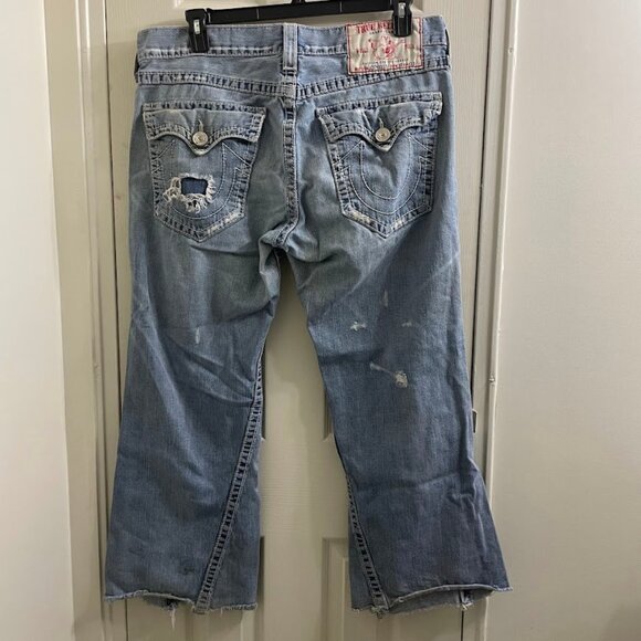 vintage True Religion Joey Big T distressed jeans - Picture 4 of 9